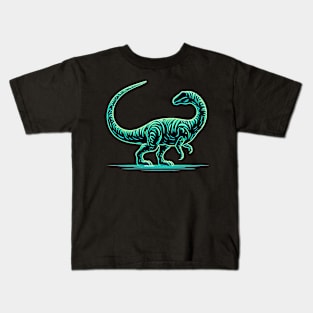 Glow In The Dark Dinosaur Kids T-Shirt